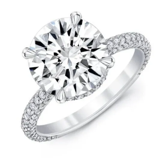 1 Carat Round Cut Diamond - G I1 - 1.03ct - 85957