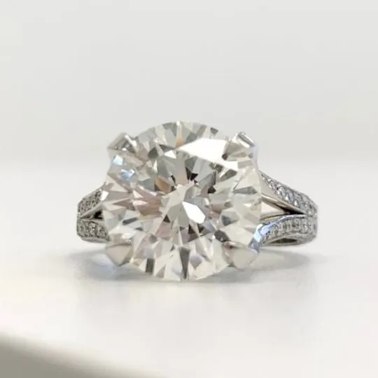 1 Carat Round Cut Diamond - G I1 - 1.03ct - 85957