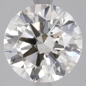 2 Carat Round Cut Diamond - I SI1 - 2.22ct - 187986