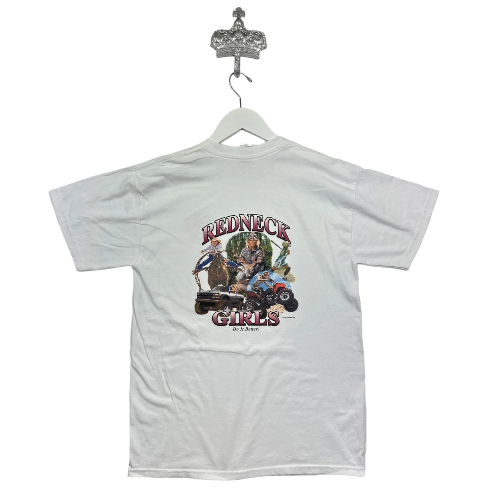 2014 RED NECK GIRL TEE - (M)