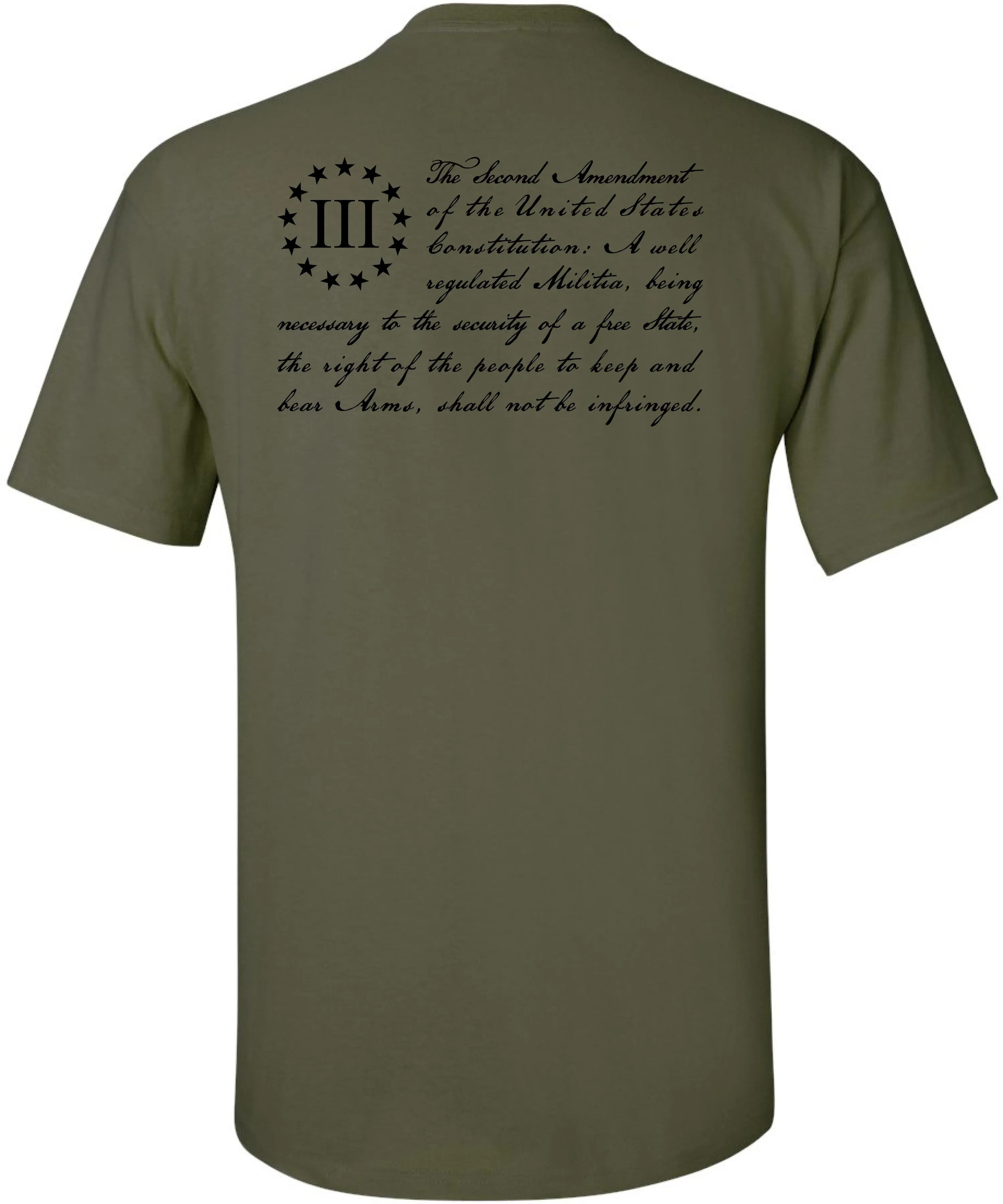 3% - 2nd Amendment Flag