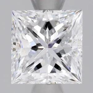 3/4 Carat Princess Cut Diamond - D SI2 - 0.80ct - 222775