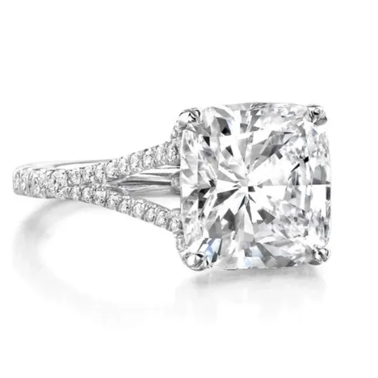 3/4 Carat Princess Cut Diamond - D SI2 - 0.80ct - 222775