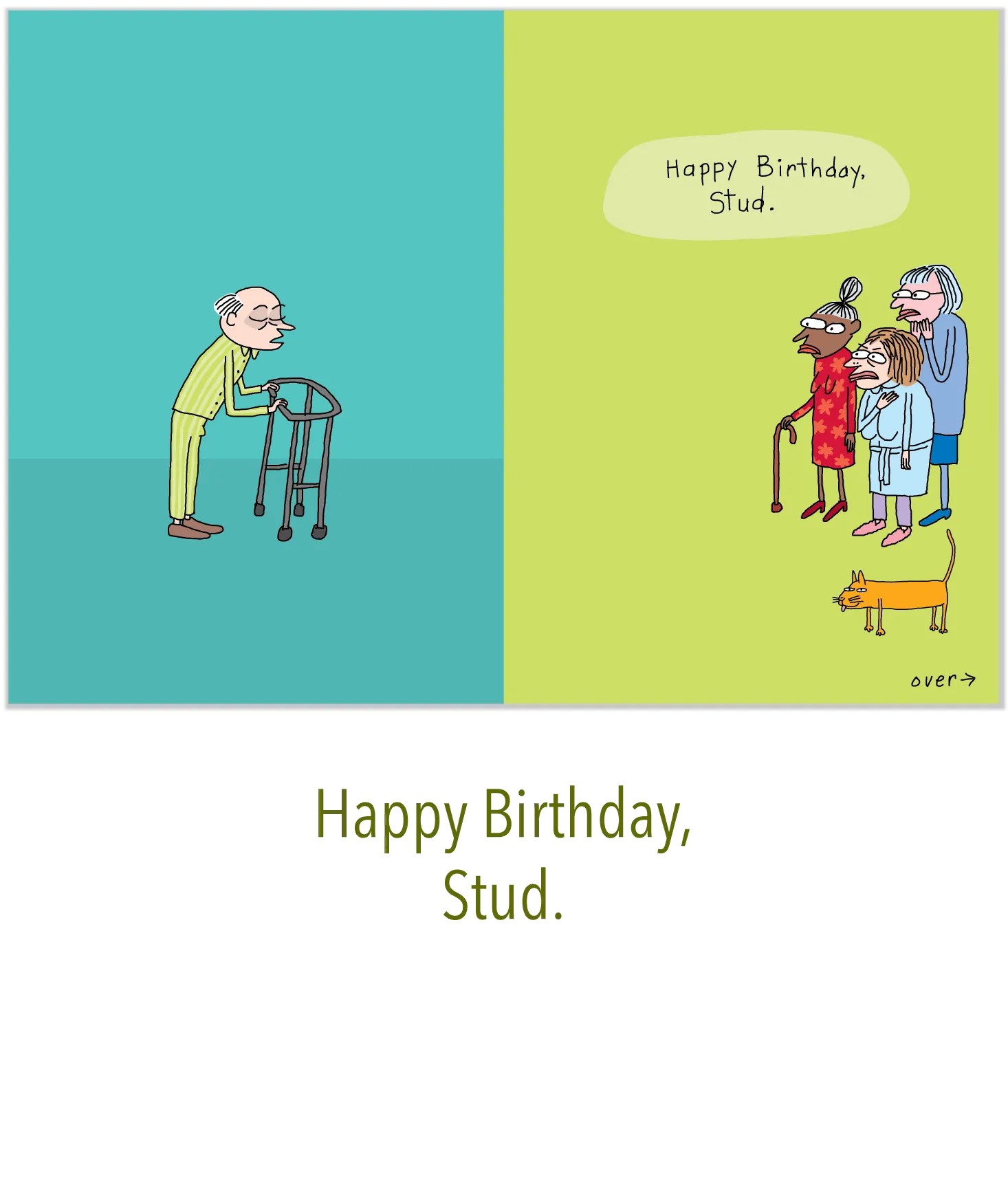 609 Senior Moments (Birthday Card)