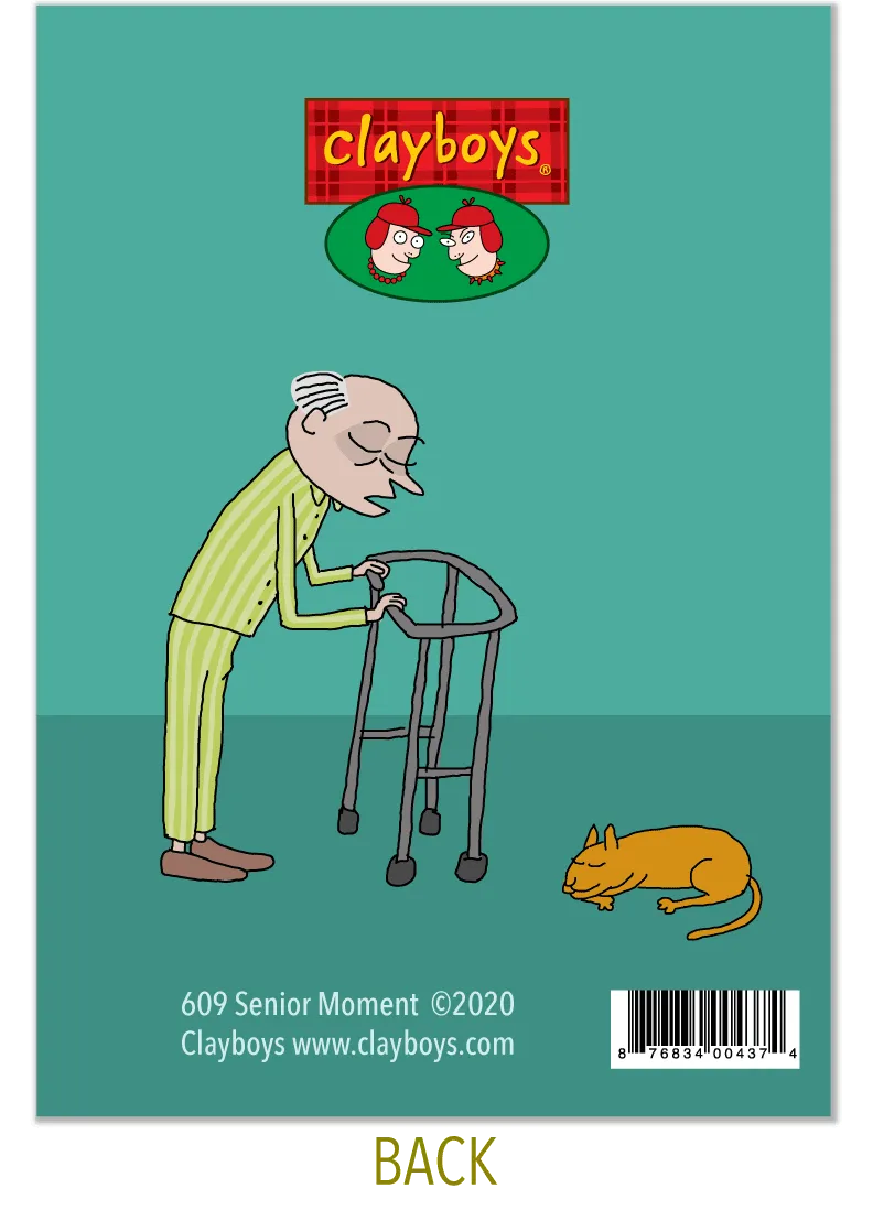 609 Senior Moments (Birthday Card)