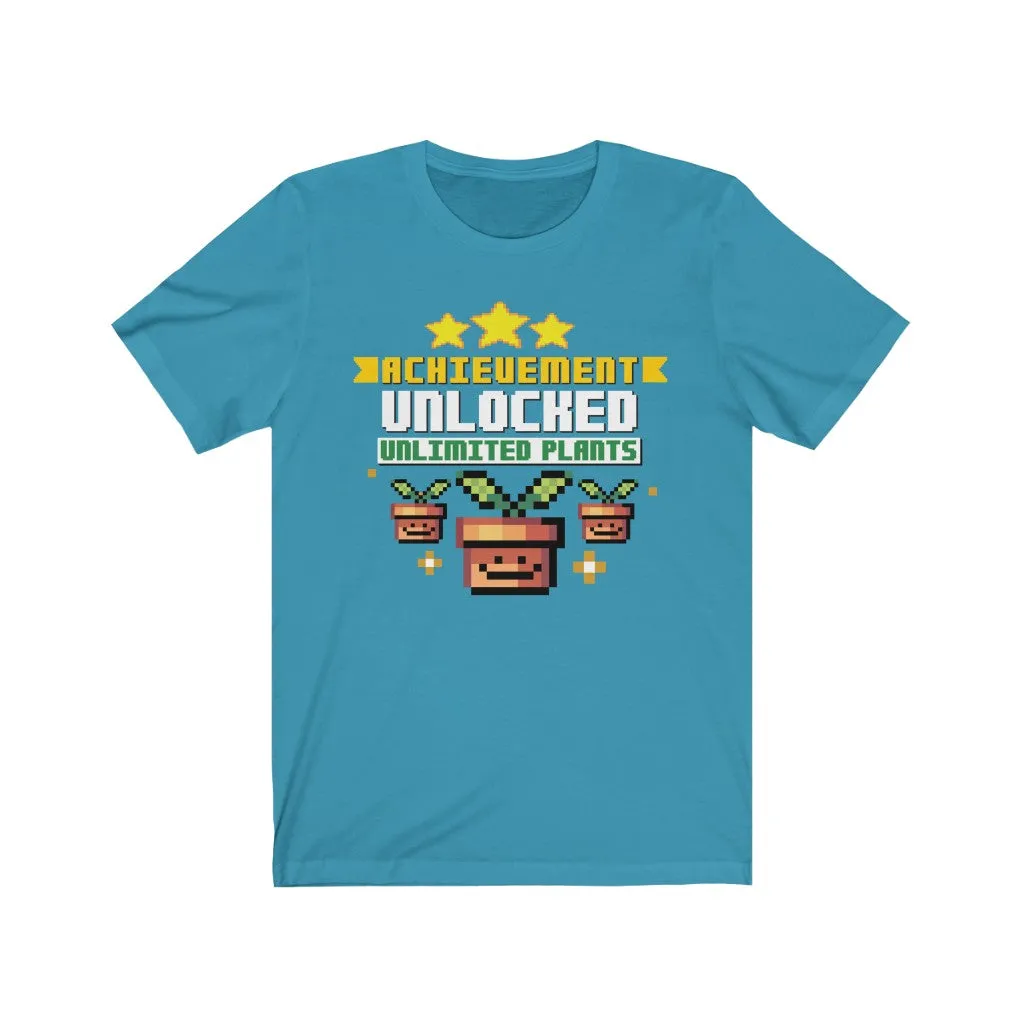 Ahchievement Unlocked: Unlimited Plants - Unisex T-shirt