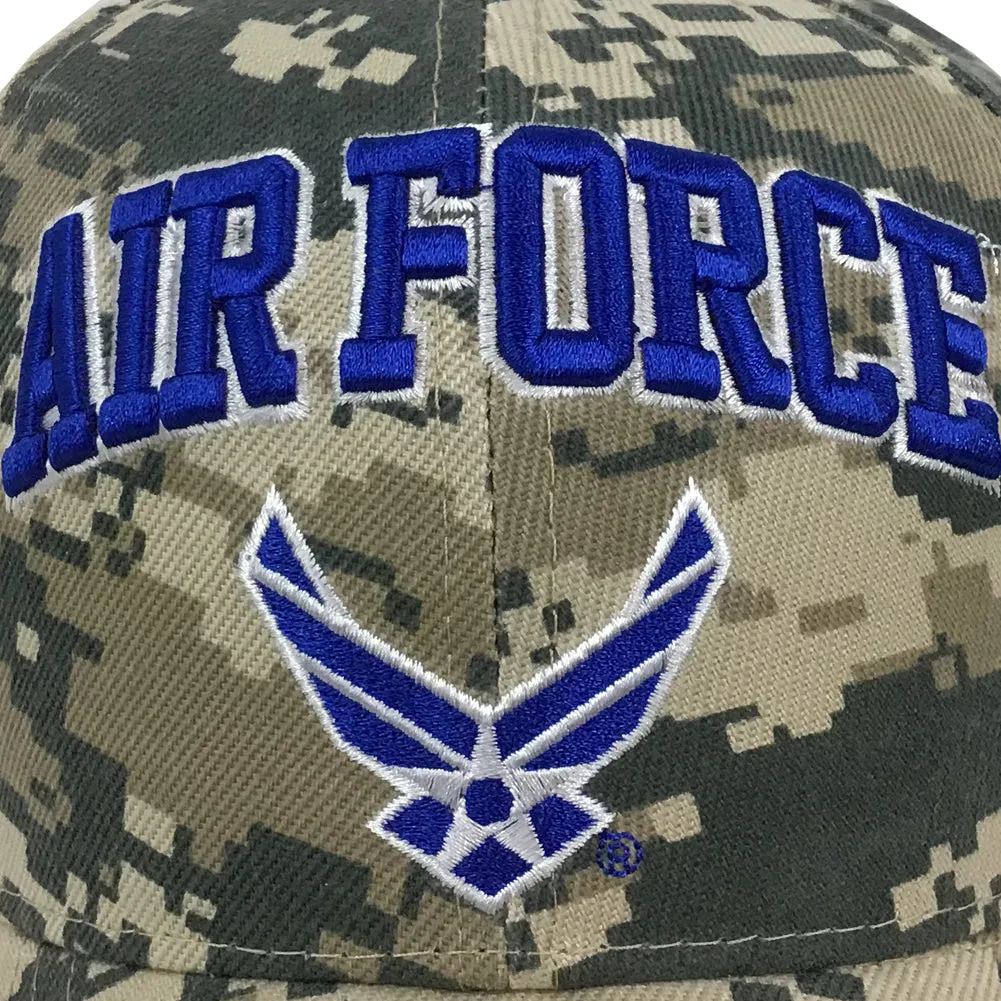 Air Force Wings Veteran Digital Camo Hat (Camo)