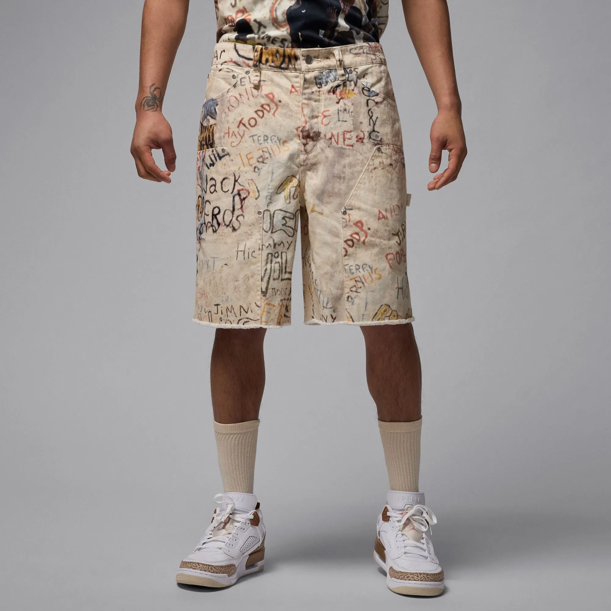 Air Jordan Mens Printed Shorts