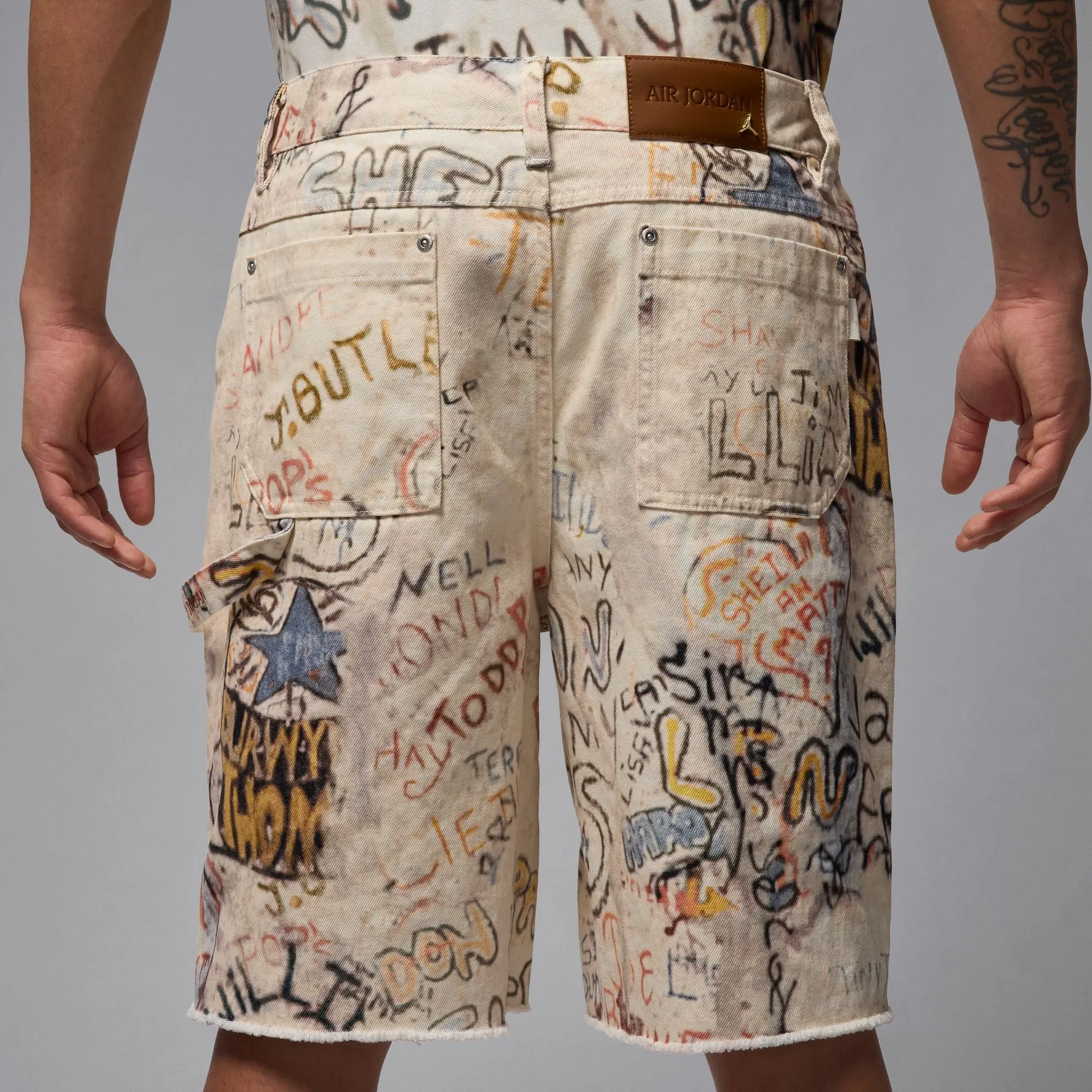 Air Jordan Mens Printed Shorts