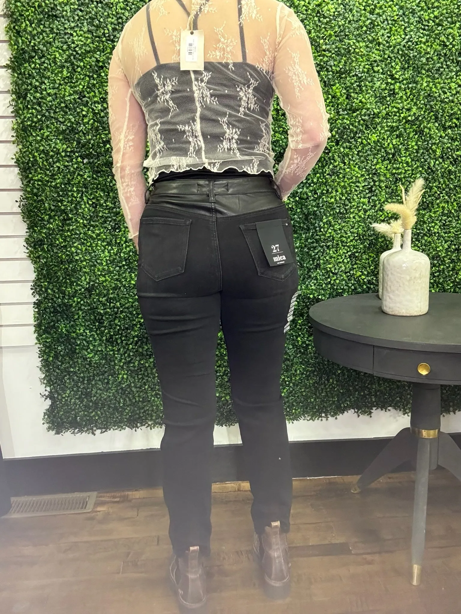 All Over Sheer Lace Top