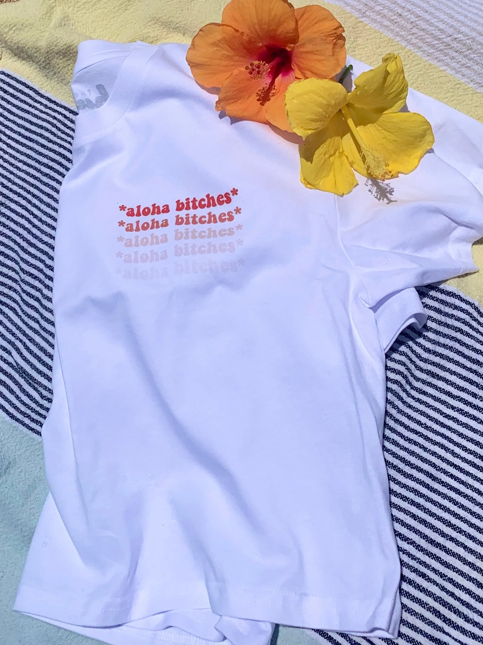 Aloha Bitches x5 Tee