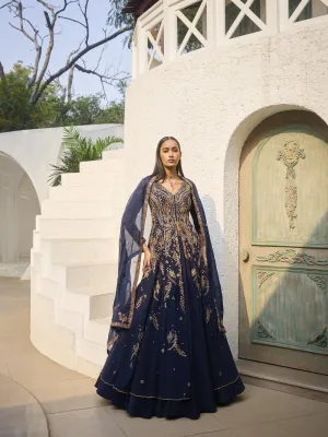 Amara Jacket Kurta with Skirt Set
