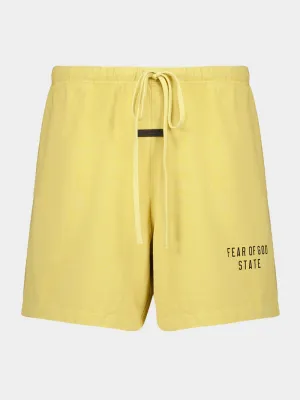 Amber Heavy Jersey Soccer Shorts