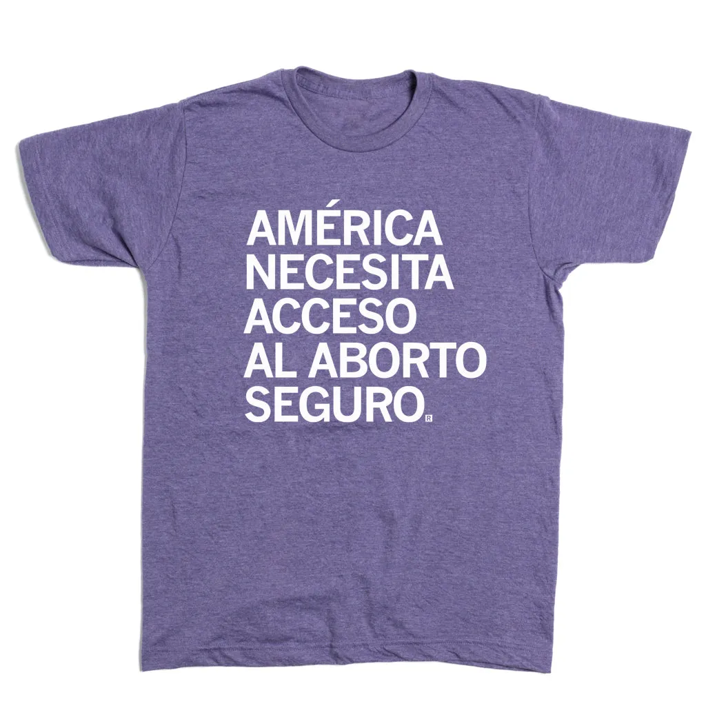 America Needs Access to Safe Abortion Spanish