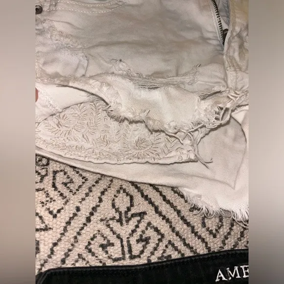 American Eagle Distressed Shortie Shorts Short Lot.  Three pair!! Size 4