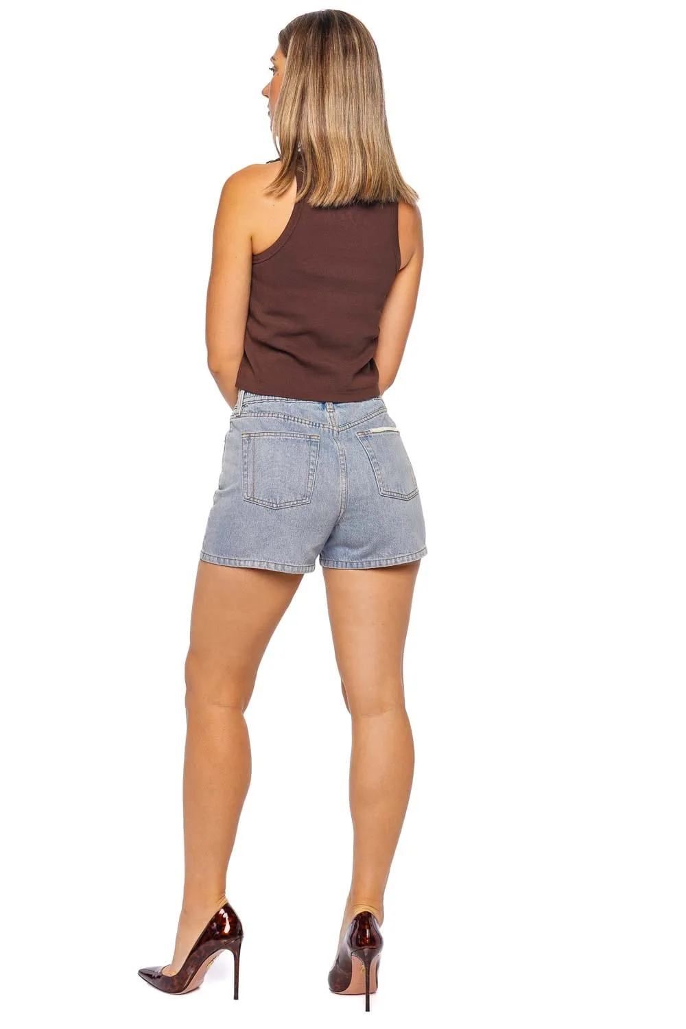 Ames Vintage Blue Denim Short