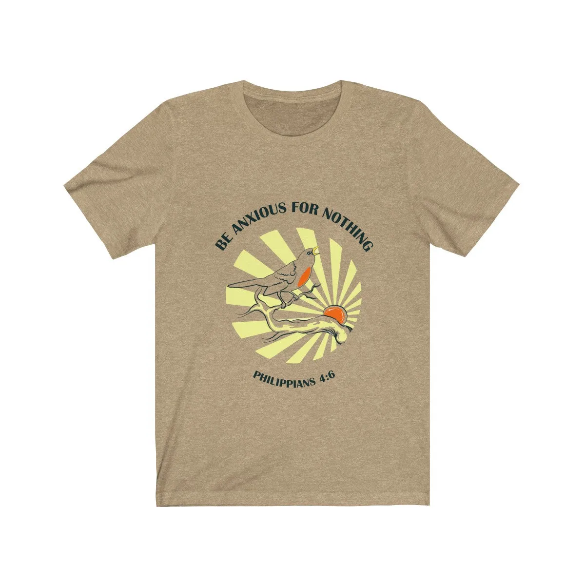 ANXIOUS FOR NOTHING <br>unisex tee