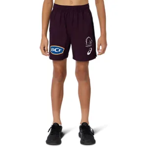 ASICS Brisbane Broncos Replica Kids Training Shorts
