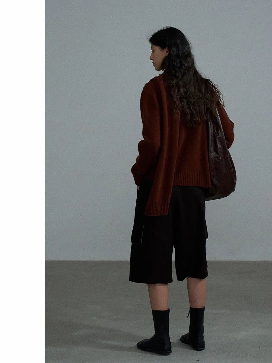 Asymmetrical Knit Sweater