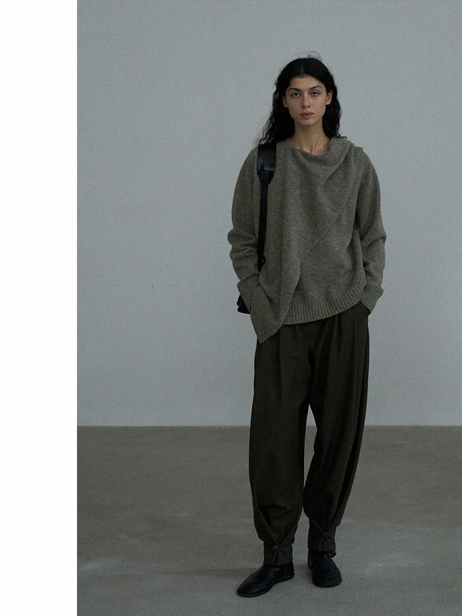 Asymmetrical Knit Sweater