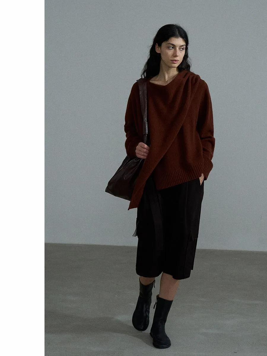 Asymmetrical Knit Sweater