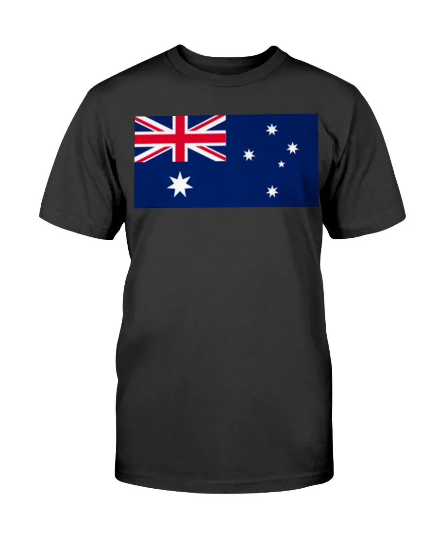 Australian Flag Gildan Cotton T-Shirt