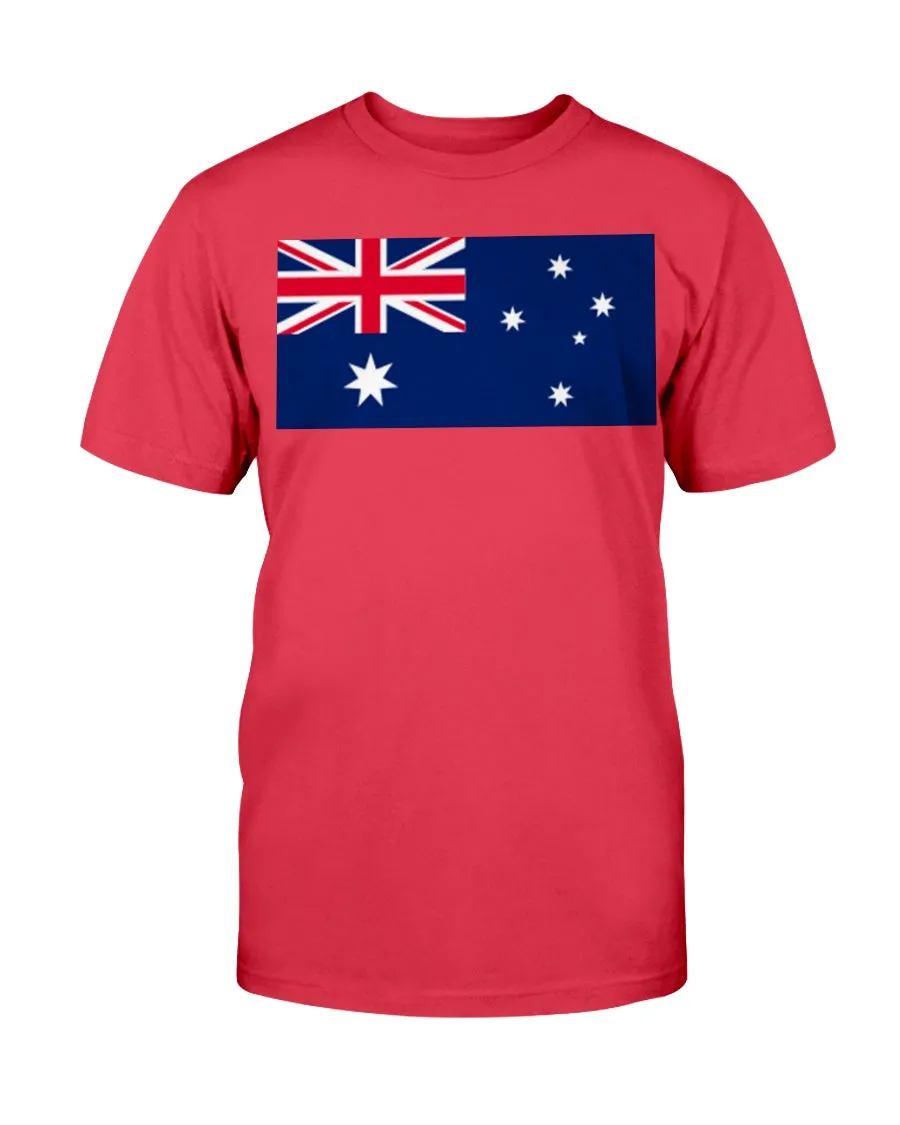 Australian Flag Gildan Cotton T-Shirt