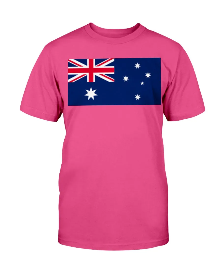 Australian Flag Gildan Cotton T-Shirt