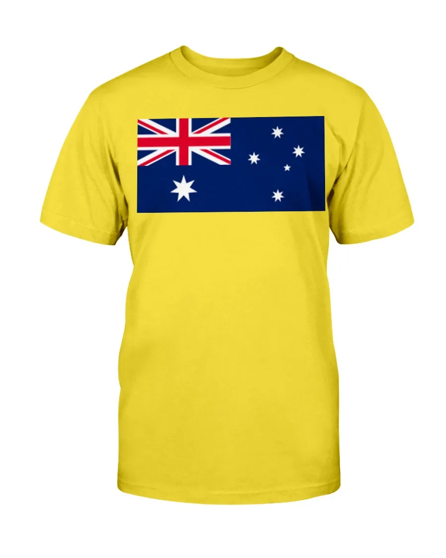 Australian Flag Gildan Cotton T-Shirt