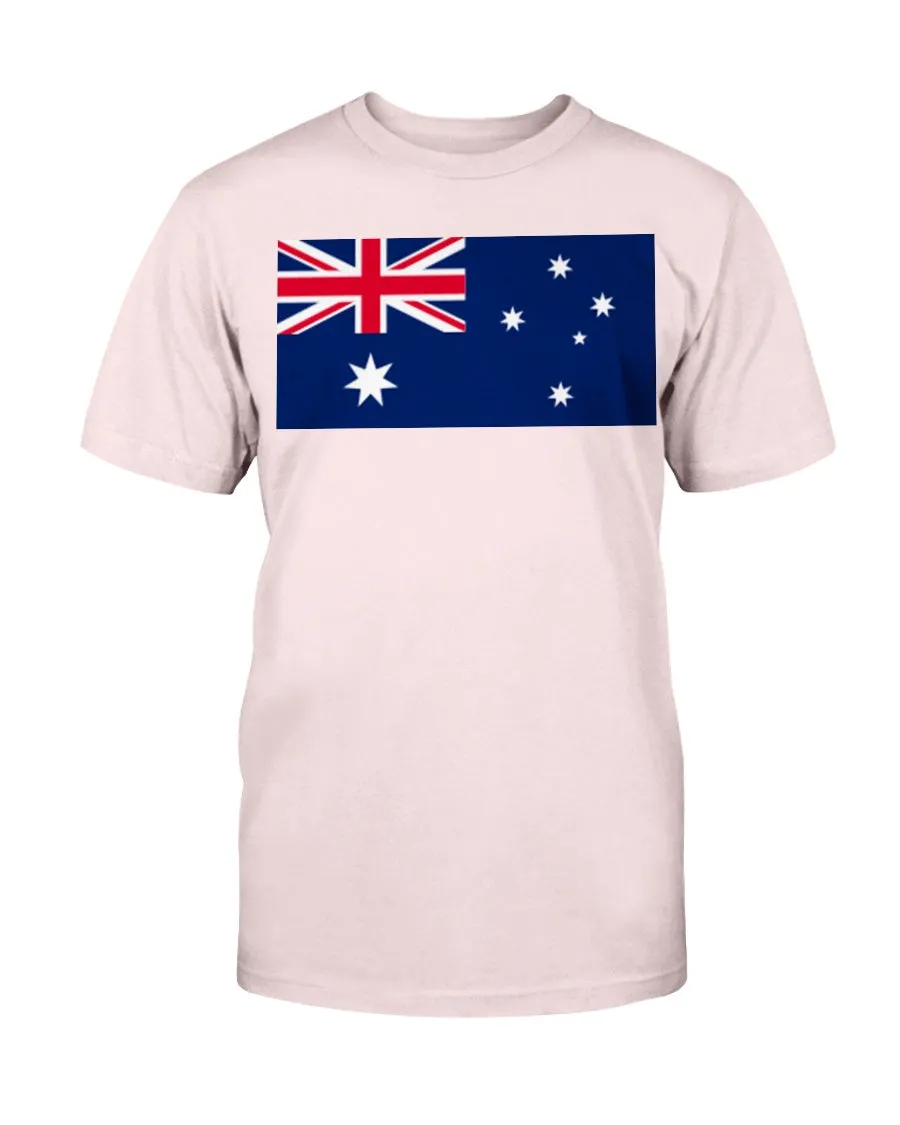 Australian Flag Gildan Cotton T-Shirt