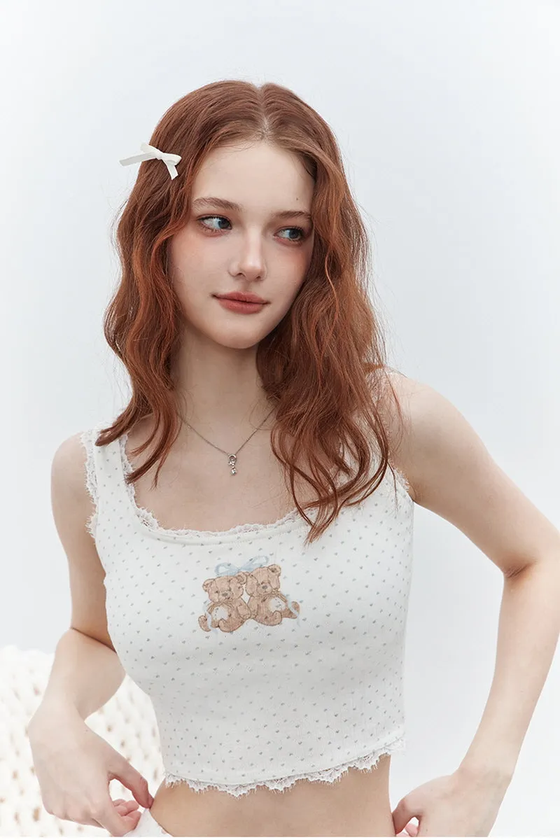Baby Bears Tank / Cardigan / Shorts
