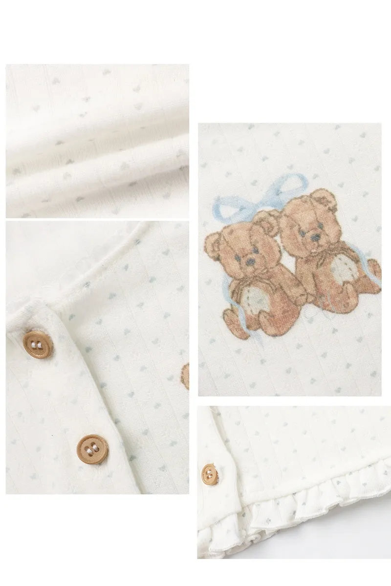 Baby Bears Tank / Cardigan / Shorts