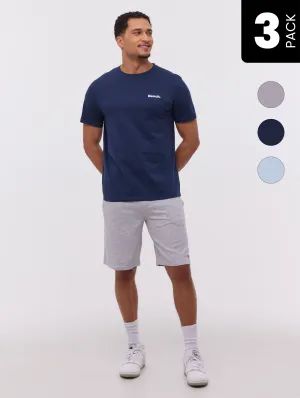 Badani Emblem T-Shirt & Shorts 3-Pack