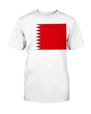 Bahrain Flag Gildan Cotton T-Shirt
