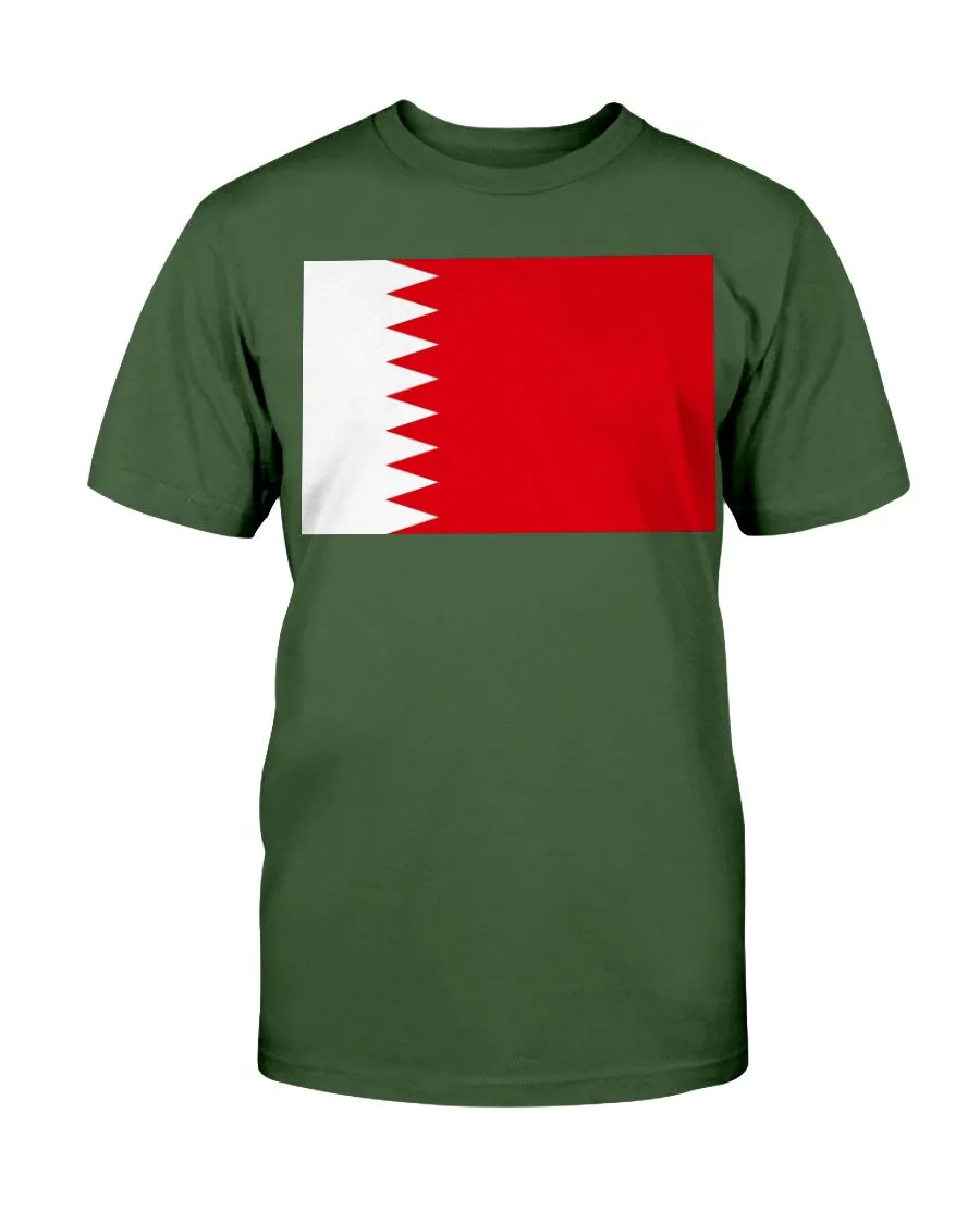 Bahrain Flag Gildan Cotton T-Shirt
