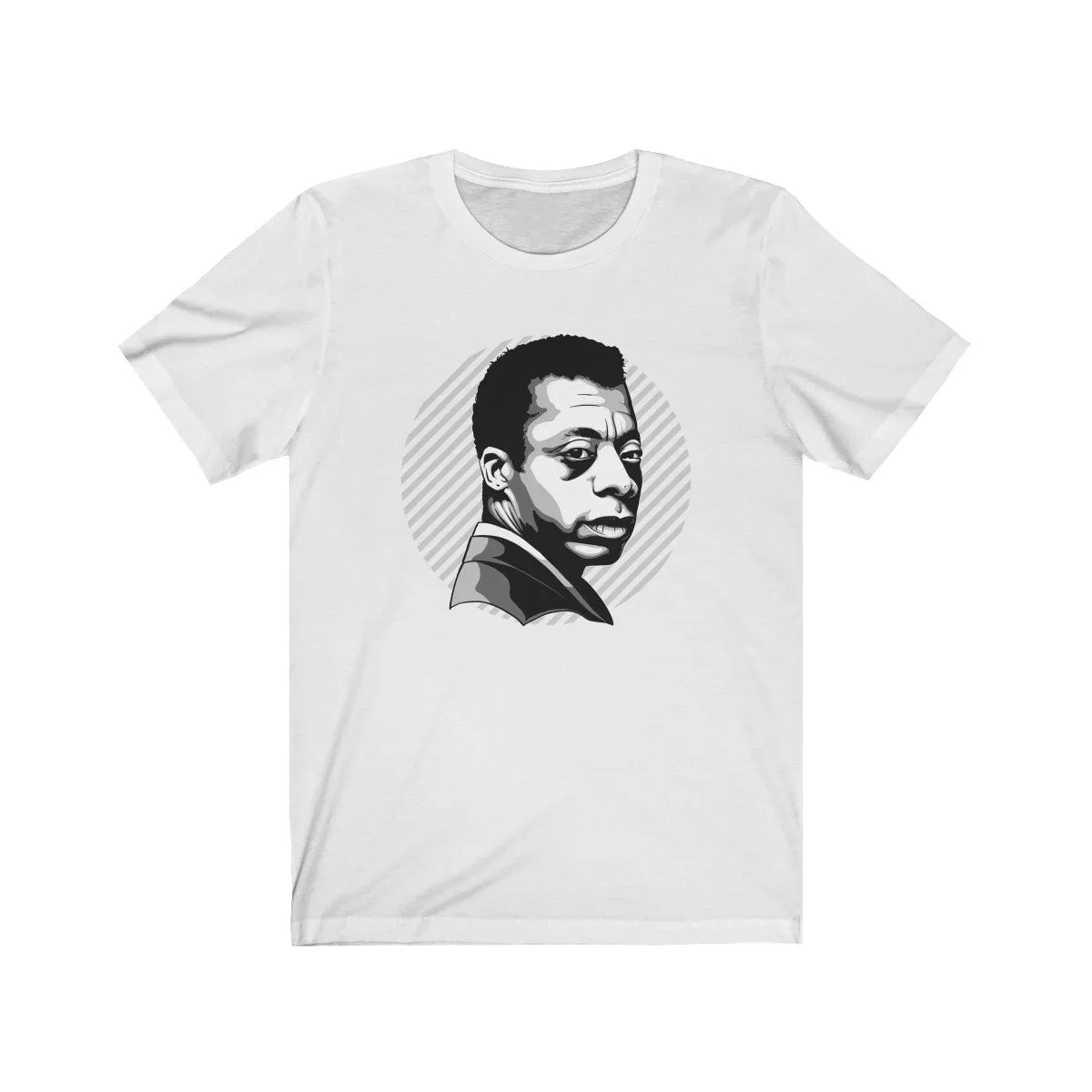 BALDWIN QUOTE <br>unisex tee <br>(front/back designs)