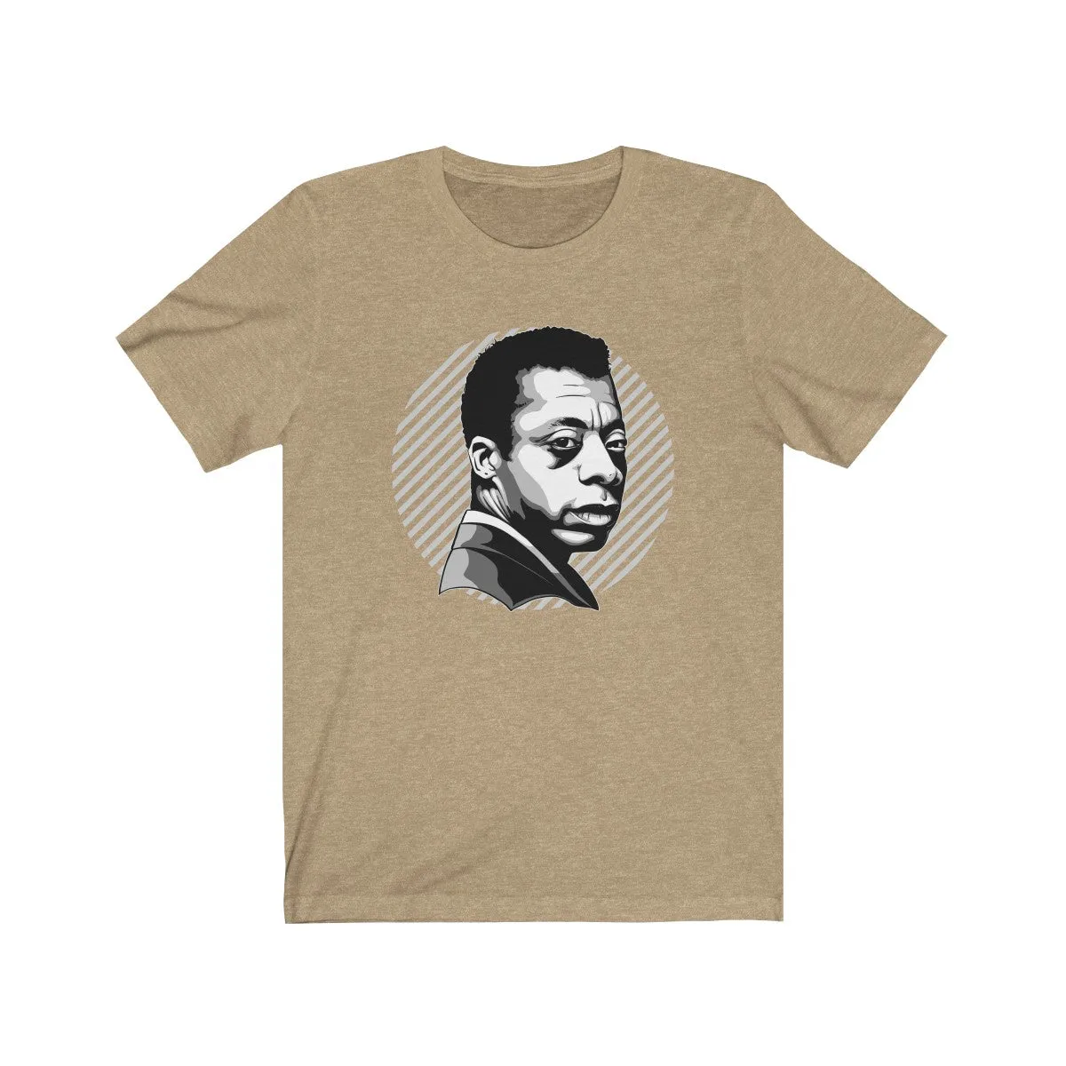 BALDWIN QUOTE <br>unisex tee <br>(front/back designs)