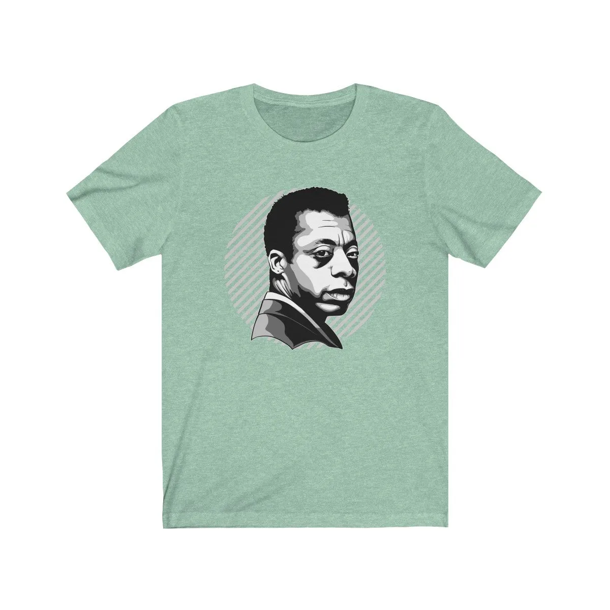 BALDWIN QUOTE <br>unisex tee <br>(front/back designs)