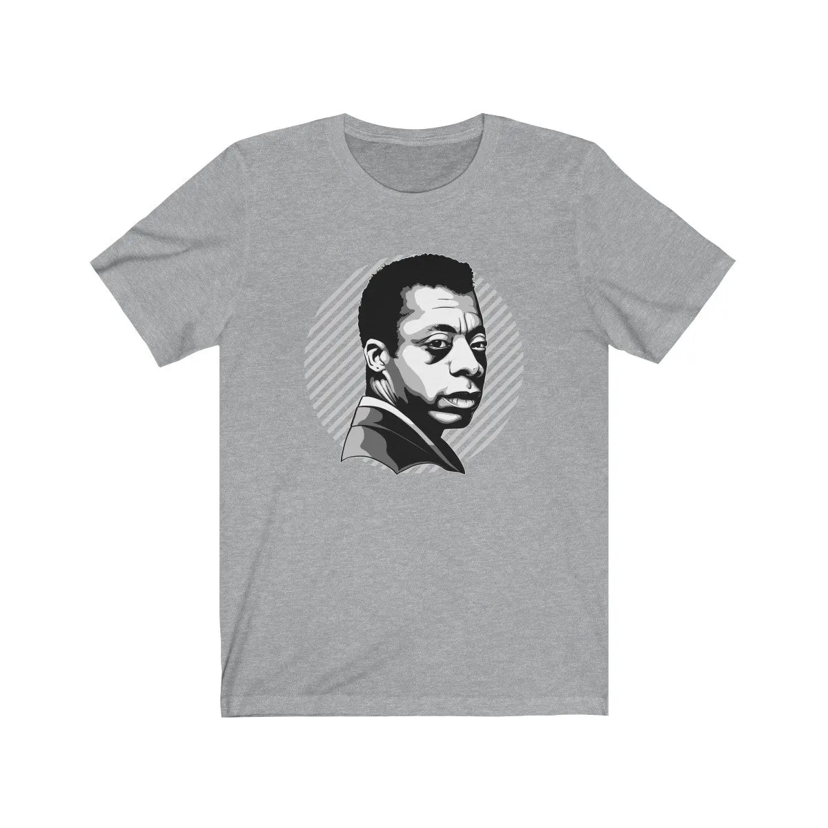 BALDWIN QUOTE <br>unisex tee <br>(front/back designs)