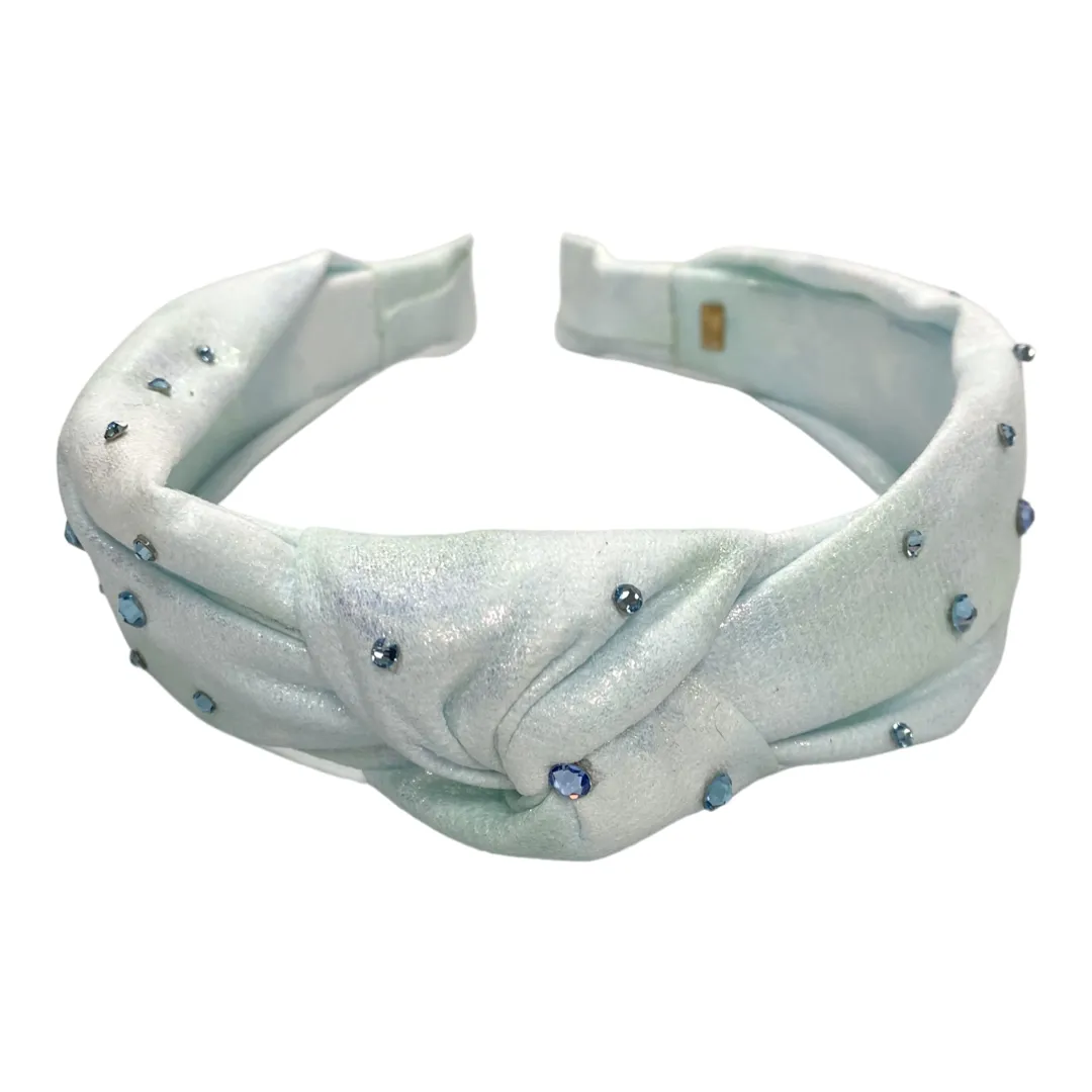 Bari Lynn Galaxy Twist Knot Headband with Crystals - 5 Colors