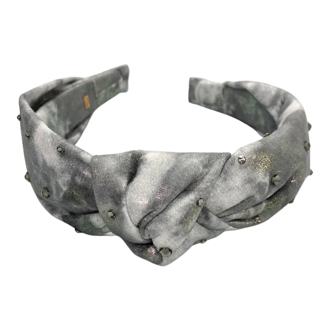 Bari Lynn Galaxy Twist Knot Headband with Crystals - 5 Colors
