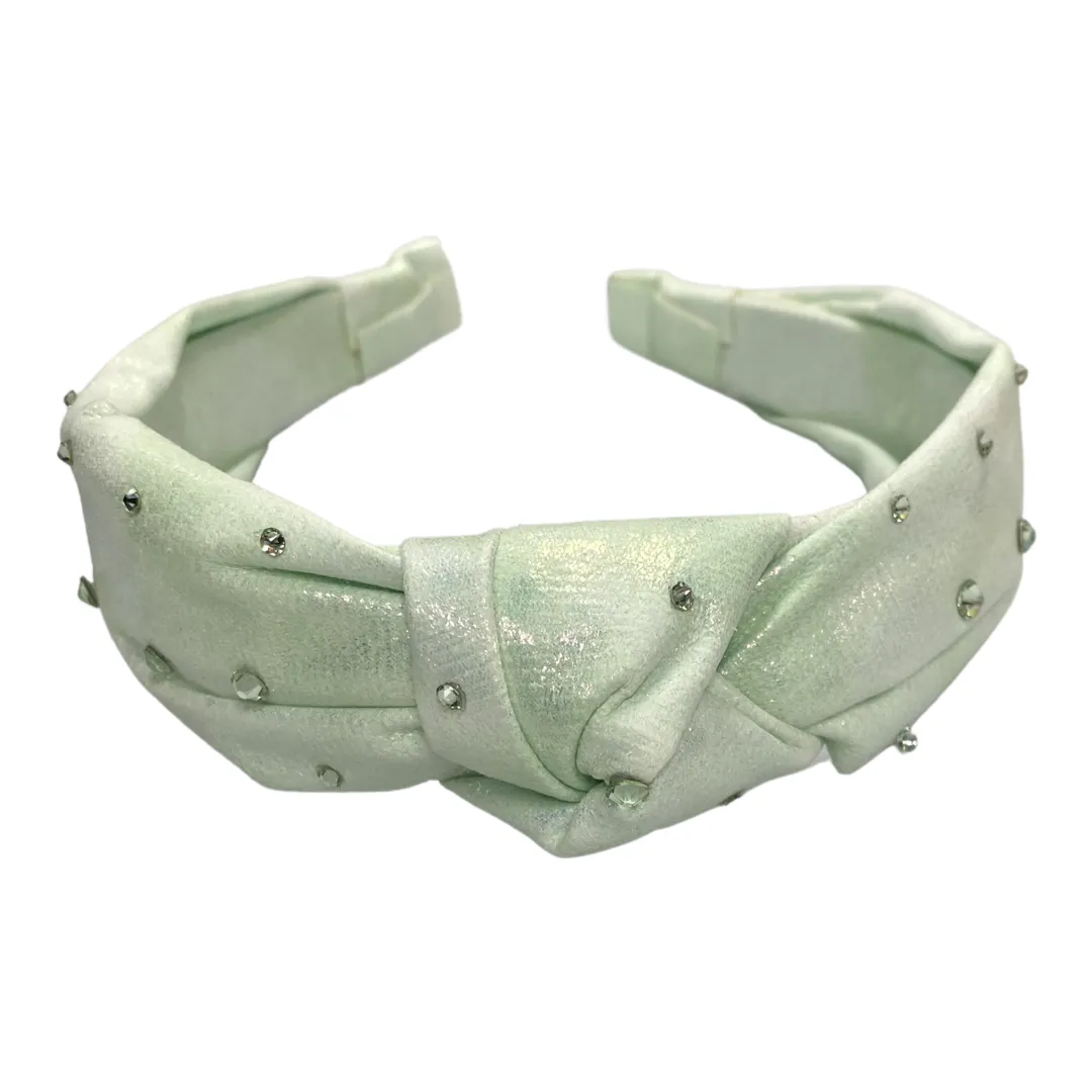Bari Lynn Galaxy Twist Knot Headband with Crystals - 5 Colors