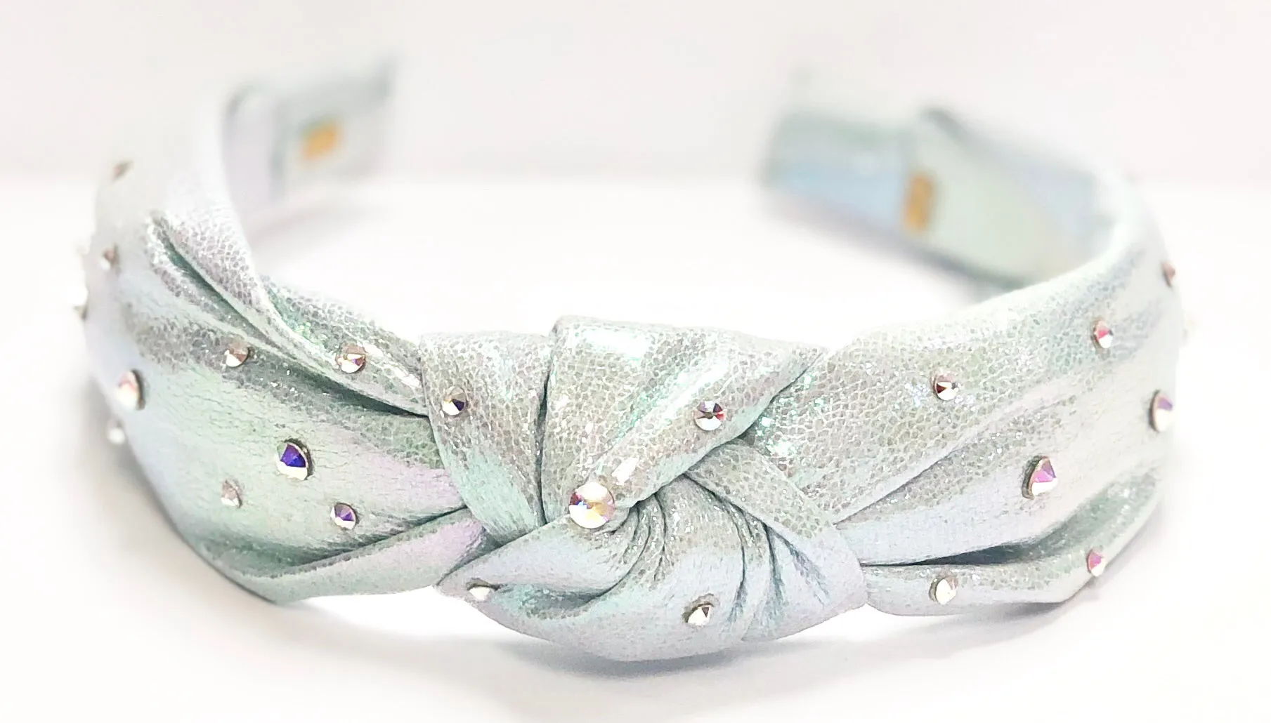Bari Lynn Galaxy Twist Knot Headband with Crystals