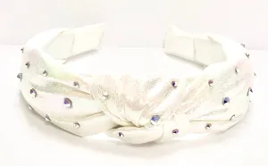 Bari Lynn Galaxy Twist Knot Headband with Crystals