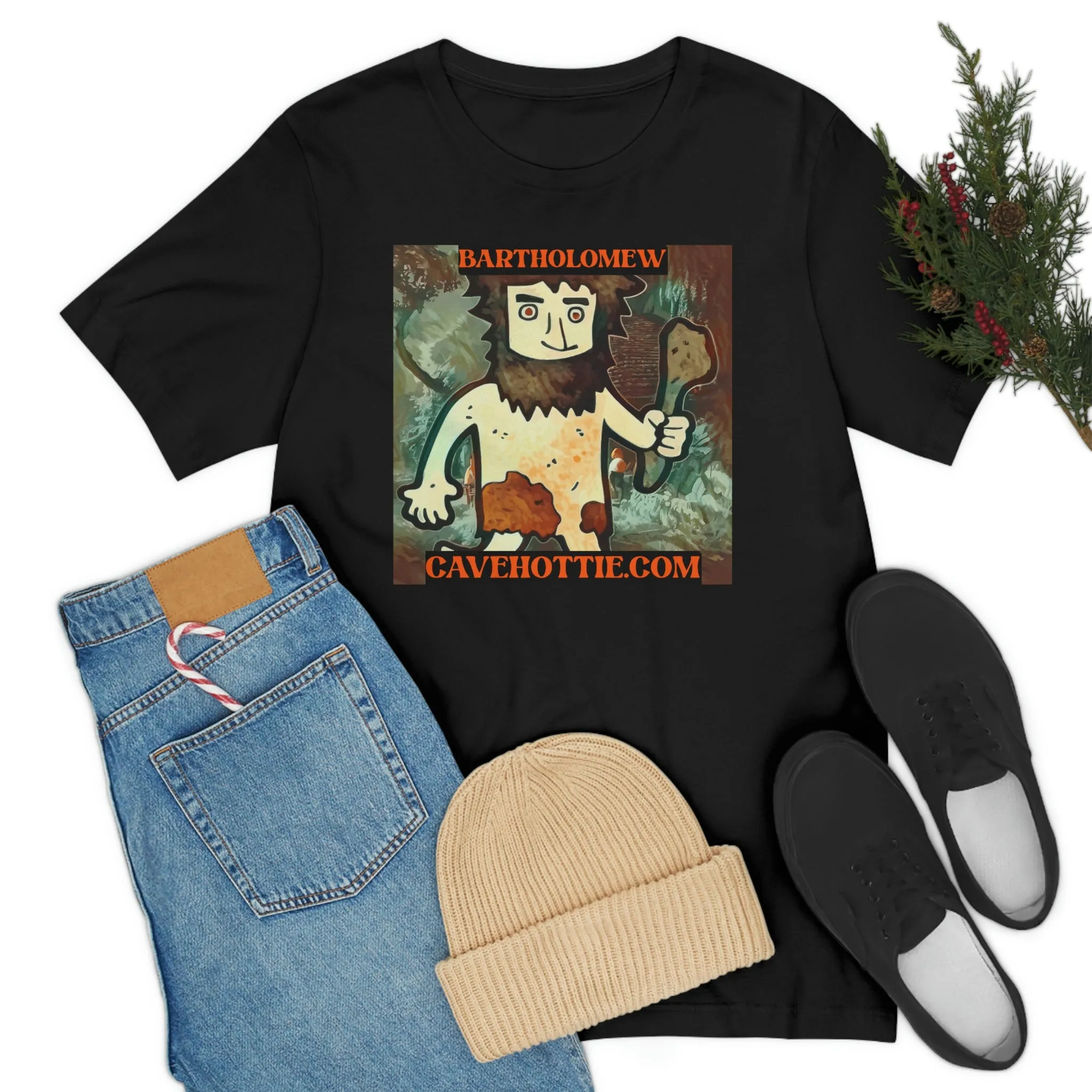 Bartholomew Cavehottie.com Short Sleeve Tee