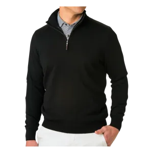 Baruffa Merino Long Sleeve 1/4 Zip Windshirt