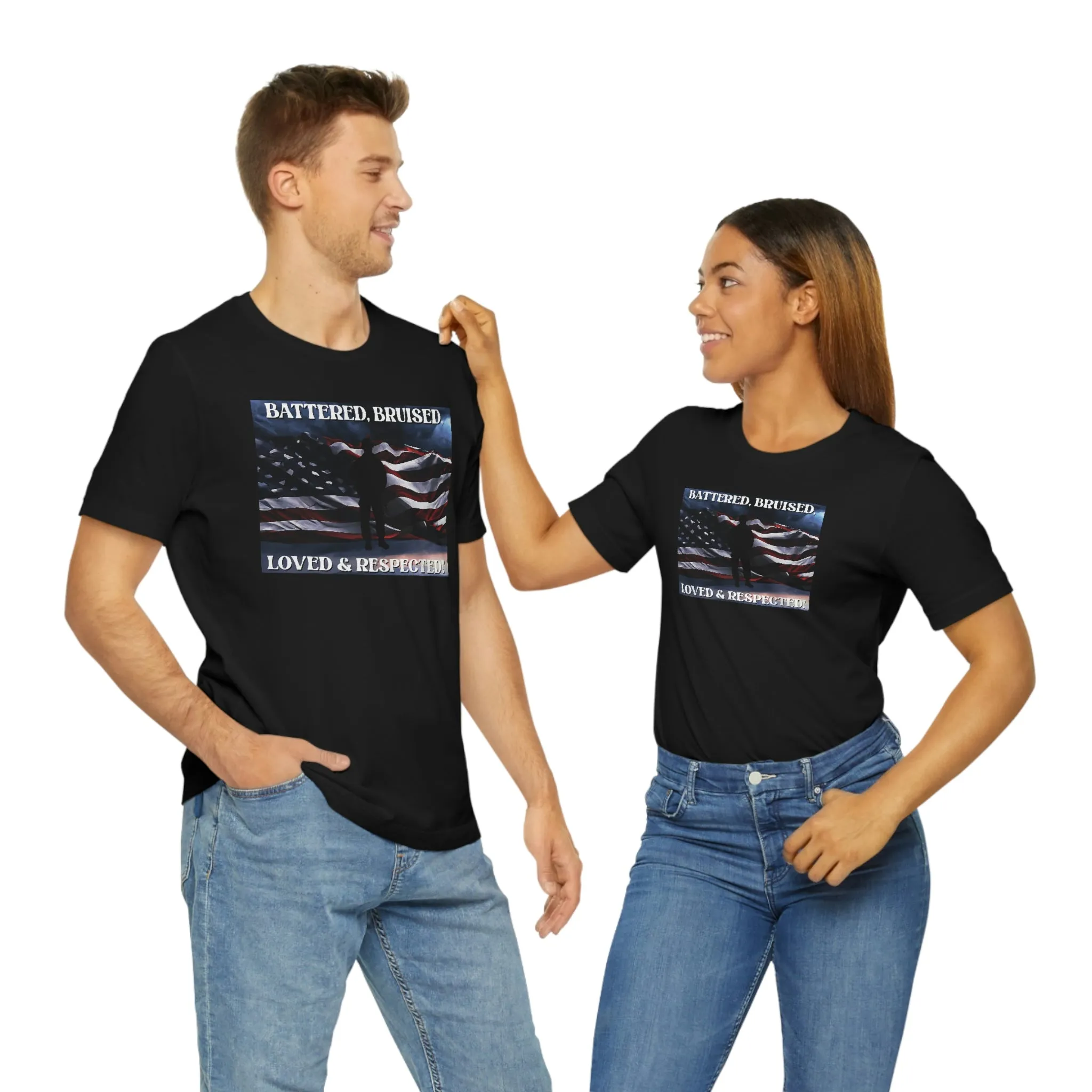 Battered, Bruised, Loved & Respected! Short Sleeve Tee