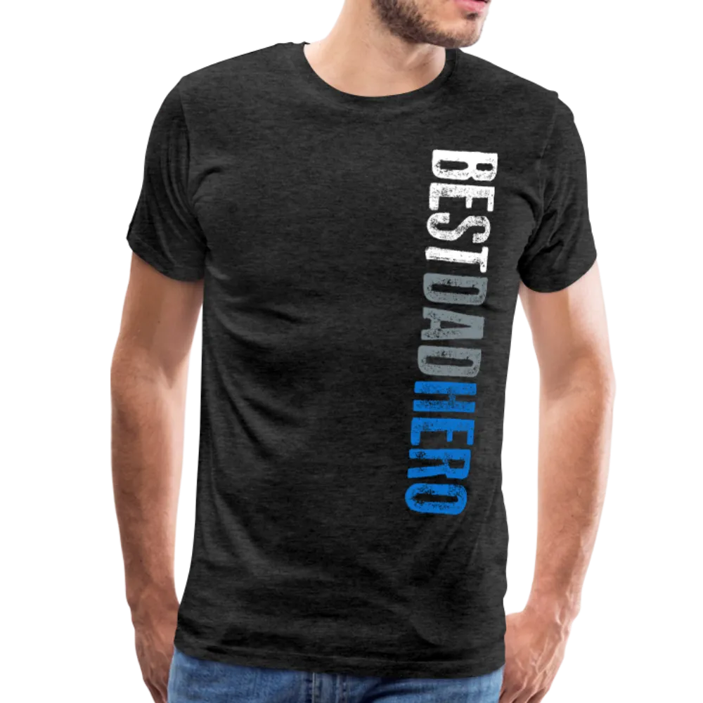 Best Dad Hero Men's Premium T-Shirt (CK1033)