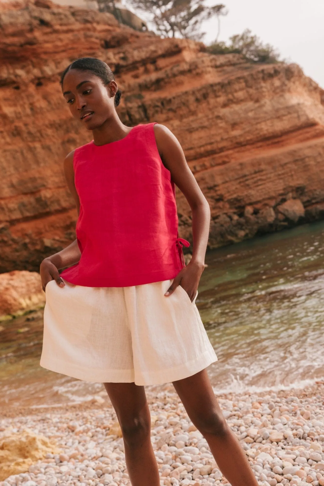 Betty Women's Linen Classic Shorts | Multiple Colours