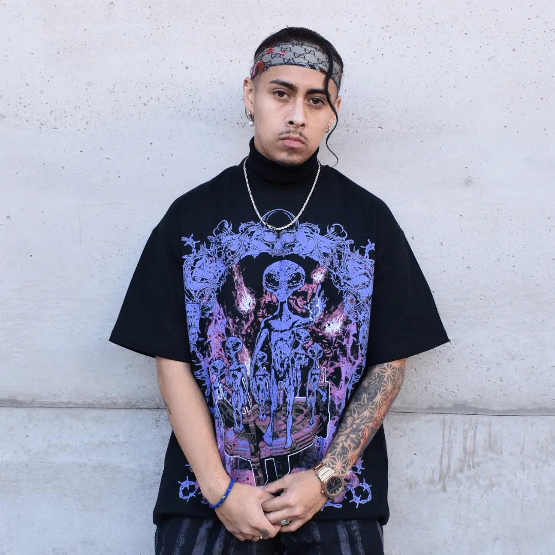 BGK Xtra Invasion T-Shirt  - Purple/Blue